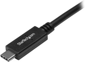 img 3 attached to 🔌 StarTech.com USB to USB C Cable - 3 Feet / 1 Meter - 10 Gbps - USB-C to USB-A - USB 2.0 Cable - USB Type C (USB31AC1M) - Black