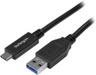 🔌 startech.com usb to usb c cable - 3 feet / 1 meter - 10 gbps - usb-c to usb-a - usb 2.0 cable - usb type c (usb31ac1m) - black logo