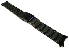 img 4 attached to ⌚ MM Black Metal Watch Band