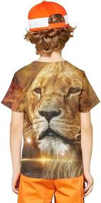 img 2 attached to LAIDIPAS Unisex Shirts Animal Summer Boys' Clothing via Tops, Tees & Shirts