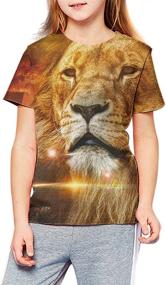 img 1 attached to LAIDIPAS Unisex Shirts Animal Summer Boys' Clothing via Tops, Tees & Shirts