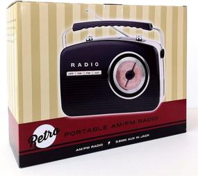 img 1 attached to Portable Retro AM FM Radio