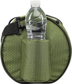 img 1 attached to Prodigy Disc Golf Practice Bag V2 (2020 Model) - Premium Golf Travel Bag and Accessories - Lightweight Disc Golf Bag with Water Bottle Holder - Holds Up to 45 Drivers or 30 Putters