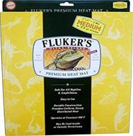 🔥 reliable fluker's heat mat: optimal heating solution for reptiles and small animals logo