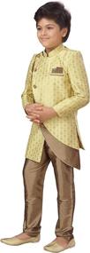 img 2 attached to AHHAAAA Ethnic Western Sherwani Waistcoat Boys' Clothing at Suits & Sport Coats