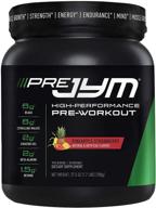 🍍 jym supplement science pre jym pineapple strawberry, 30 servings, pineapple strawberry, 30 count, high-quality pre-workout supplement logo