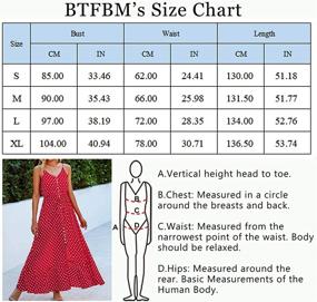 img 1 attached to BTFBM Summer Spaghetti Sleeveless Dresses Women's Clothing in Dresses