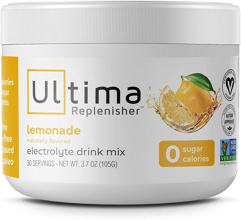 ultima replenisher electrolyte hydration lemonade 로고