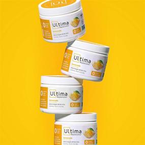 img 1 attached to 🍋 Ultima Replenisher Electrolyte Hydration Powder: Lemonade Flavor, 30 Servings - Sugar Free, Zero Calories & Carbs - Gluten-Free, Keto & Non-GMO with Essential Minerals