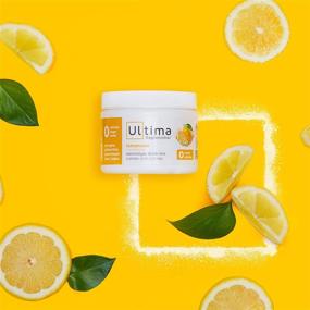 img 2 attached to 🍋 Ultima Replenisher Electrolyte Hydration Powder: Lemonade Flavor, 30 Servings - Sugar Free, Zero Calories & Carbs - Gluten-Free, Keto & Non-GMO with Essential Minerals
