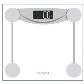 img 4 attached to Triomph Smart Digital Body Weight Bathroom Scale - Step-On Technology, LCD Backlit Display, 400 lbs Capacity - Accurate Weight Measurements, Silver (Brand New Digital Scale)