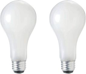 img 4 attached to A21 Incandescent Dimmable 3 Way Light Bulb, 50W/100W/150W, 520/1230/1750 Lumens, 💡 2700K, E26 Medium Base, 120V, 2 Pack: Versatile and Energy Efficient Lighting Solution