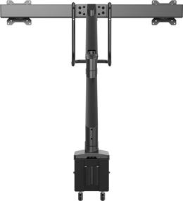 img 1 attached to 🖥️ StarTech.com Dual Monitor Arm with USB & Audio - Slim Full Motion Adjustable VESA Mount for up to 32" Displays - Ergonomic Articulating - C-Clamp/Grommet (ARMSLIMDUAL2USB3)