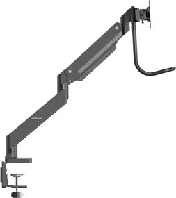 img 3 attached to 🖥️ StarTech.com Dual Monitor Arm with USB & Audio - Slim Full Motion Adjustable VESA Mount for up to 32" Displays - Ergonomic Articulating - C-Clamp/Grommet (ARMSLIMDUAL2USB3)