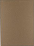 📦 bazzill bbp-9-943e cardstock brown 8.5x11 80lb: premium quality brown cardstock for crafting & printing logo