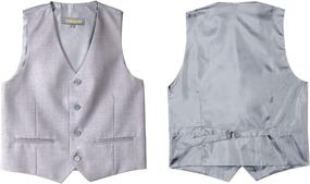 img 2 attached to Spring Notion Formal 4 Piece Black Boys' Clothing and Suits & Sport Coats