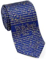 👔 constitution united necktie by josh bach: men's accessories, ties, cummerbunds & pocket squares logo