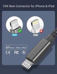 img 1 attached to ⚡️ MFi Certified USB C to Lightning Cable for Industrial Electrical Needs