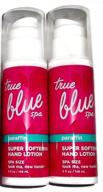 👐 revive your hands with bath and body works true blue spa paraffin hand lotion set; 2 x 5 oz each, moisturize & restore with hot pink pump bottles logo