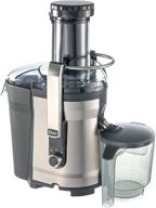 🍊 oster easy-to-clean professional juicer: stainless steel extractor with auto-clean, xl capacity - gray логотип