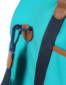 img 1 attached to Teal Arctic Zone Hot and Cold Insulated Picnic Satchel