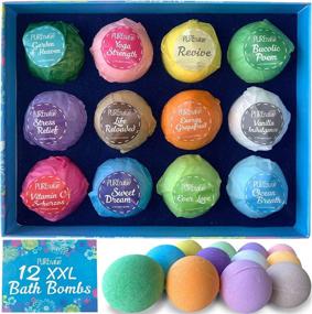 img 4 attached to 🛀 Pure Nature Lux Spa 12​ Bath Bombs - The Ultimate Self Care Gift Set with Organic Essential Oils for Relaxing Shower Experience - Perfect for both Women and Men