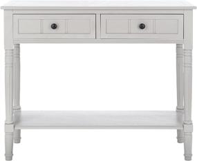 img 2 attached to Safavieh American Collection Samantha Distressed Furniture in Accent Furniture