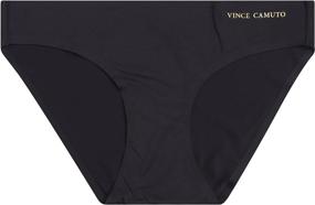 img 1 attached to Ultimate Comfort and Style: Vince Camuto Women's Seamless Microfiber Bikini Briefs (S-XL) - 5 Pack
