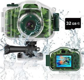img 4 attached to 📷 DEKER Waterproof Christmas Underwater Camcorder