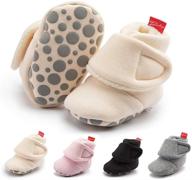 booties non slip newborn toddler walkers apparel & accessories baby boys for shoes logo