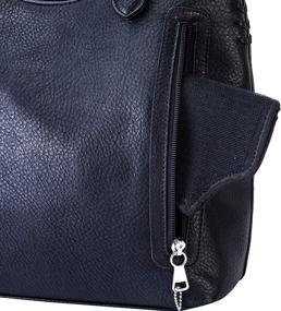 img 1 attached to 👜 Riley Scoop-Top Tote by Lady Conceal: The Ultimate Concealed Carry Purse