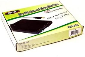 img 4 attached to 📼 BYTECC BT-144 Slim USB External Floppy Disk Drive - Black | Plug & Play | USB Powered