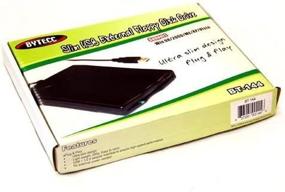 img 1 attached to 📼 BYTECC BT-144 Slim USB External Floppy Disk Drive - Black | Plug & Play | USB Powered