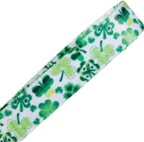 img 1 attached to 🍀 BoomBone Cat St Patricks Day Collar Flower: Stylish Breakaway Puppy Collars Charms for Pet Irish Accessories