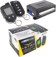 🚗 enhanced car alarm security system with keyless entry, 2-way lcd remote control - scytek 777 logo