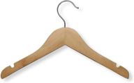 👧 honey-can-do hngt01224 10 pack kids' wooden hangers, maple - enhance seo логотип