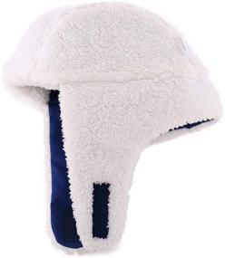 img 2 attached to 🧢 Stay Warm and Stylish with Home Prefer Toddler Earflaps Trooper Boys' Accessories