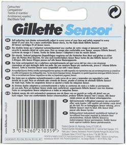 img 1 attached to 🪒 Gillette Sensor Razor Blade Cartridges - Pack of 10