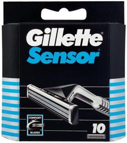 img 3 attached to 🪒 Gillette Sensor Razor Blade Cartridges - Pack of 10