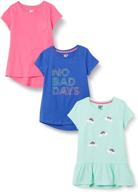 spotted zebra 3 pack short sleeve girls' clothing logo