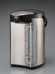 img 1 attached to Zojirushi 4-Liter Hybrid Water Boiler and Warmer: Efficient Stainless Dark Brown Appliance