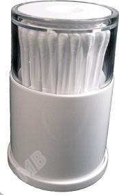 img 4 attached to Versatile MB Q-tip Holder: Essential Cotton Swab Organizer, 1 Piece