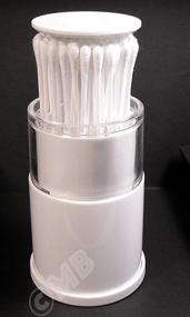 img 2 attached to Versatile MB Q-tip Holder: Essential Cotton Swab Organizer, 1 Piece