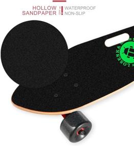 img 3 attached to 🛹 28-inch Mini Cruiser Skateboard Cruiser with Canadian Maple Deck - Specially Designed for Kids, Teens, and Adults