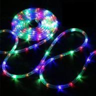 bebrant led rope lights: battery operated string lights for outdoor fairy decoration - 40ft with 120 leds, 8 modes, waterproof & dimmable логотип