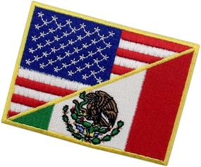 img 1 attached to American Embroidered National Applique Multi Color