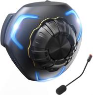 bone conduction motorcycle helmet bluetooth headset with super bass, ip68 waterproof speakers for helmet, 10hrs play time, ski helmet speakers with separate microphone logo