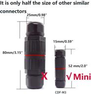 uohgdpy connector miniature waterproof ø0 2 0 28 - small yet mighty waterproof connector solution логотип