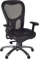 regency citi swivel chair black logo