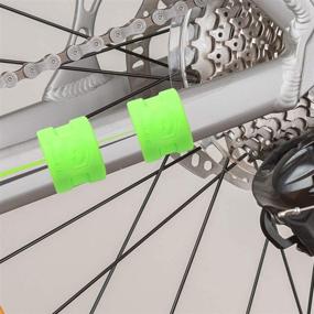 img 2 attached to 🚴 BESPORTBLE 4 Pcs Bike Chainstay Protector: Ultimate Frame Guard for Mountain Road and Folding Bikes